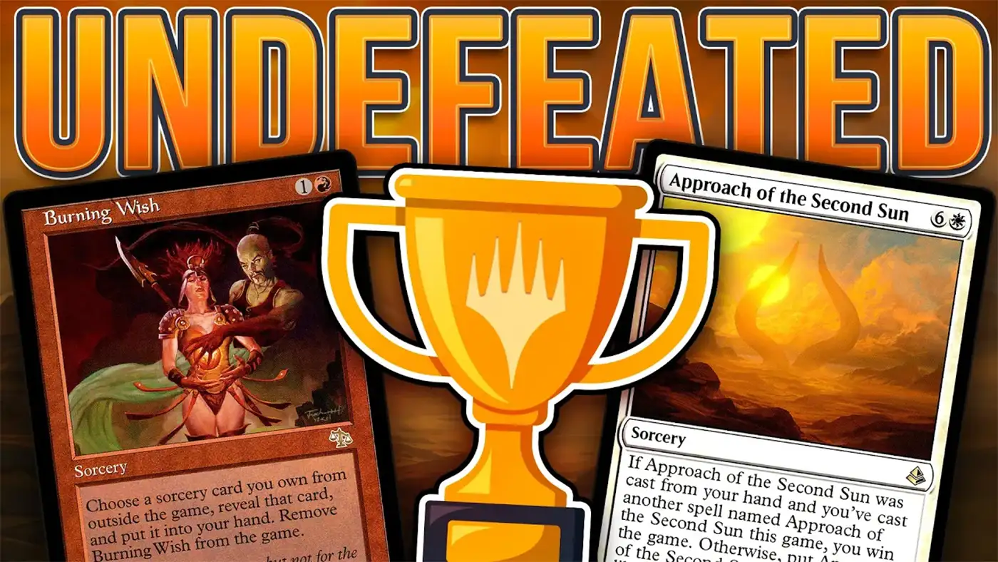🏆 UNDEFEATED 🏆 Approach of the Second Sun in LEGACY! The EPIC Storm Combo | Magic: The Gathering MTG