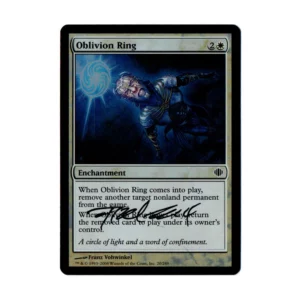 Oblivion Ring Foil Signed