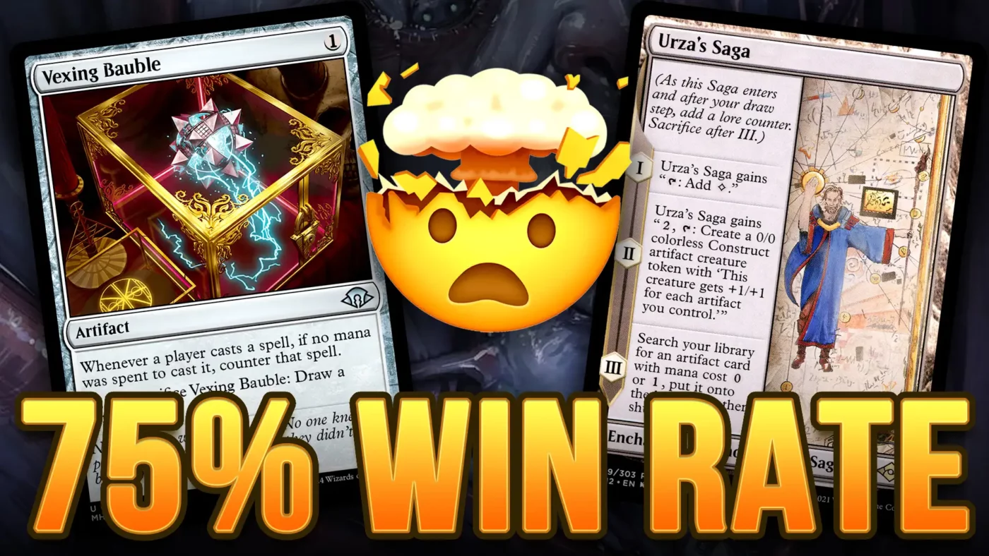 75% Win Rate! The EPIC Storm with Urza's Saga and Vexing Bauble